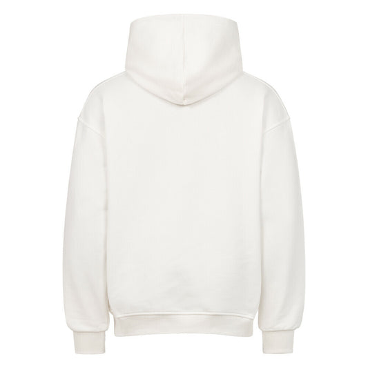 Hearts Oversize Hoodie red