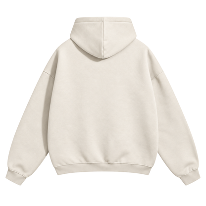 Hearts Oversize Hoodie pink