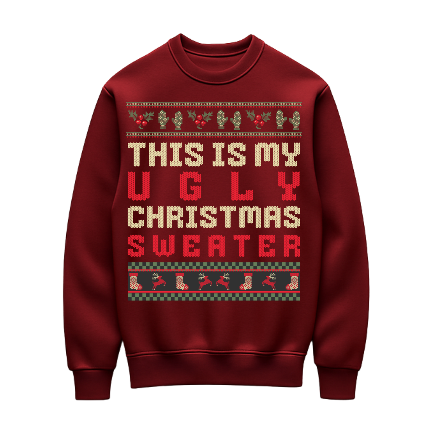 This is my ugly christmas sweater