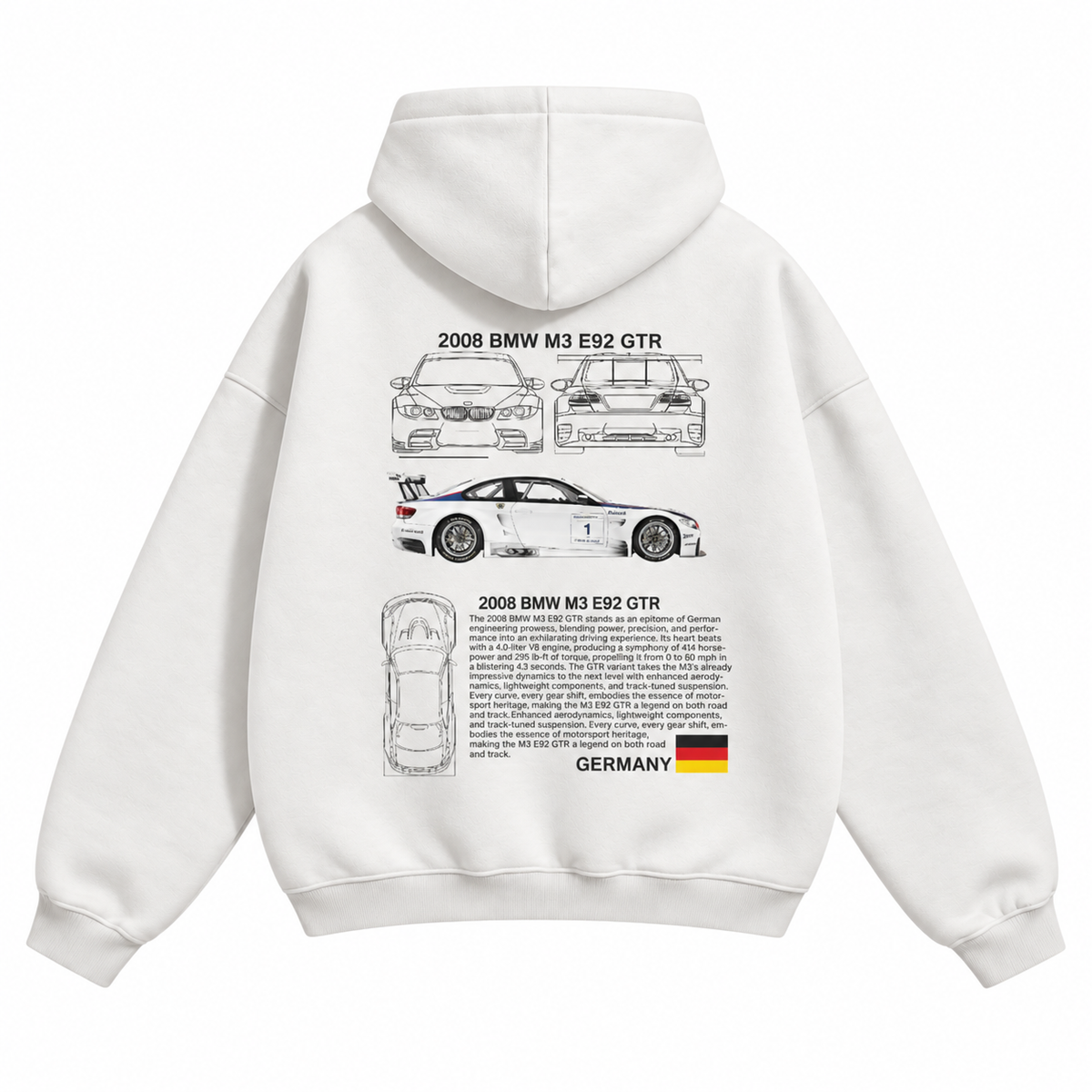 2008 M3 E92 GTR Hoodie