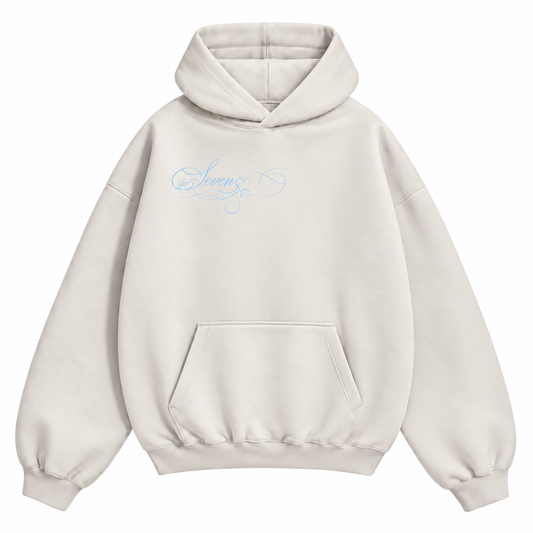 Hearts Oversize Hoodie - with backprint