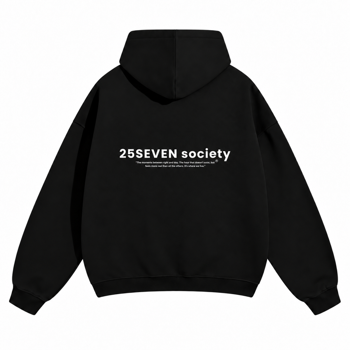 Felpa con cappuccio della società 25seven