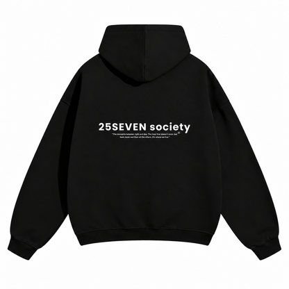 Felpa con cappuccio della società 25seven