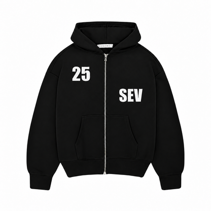Oversized Zip Hoodie
