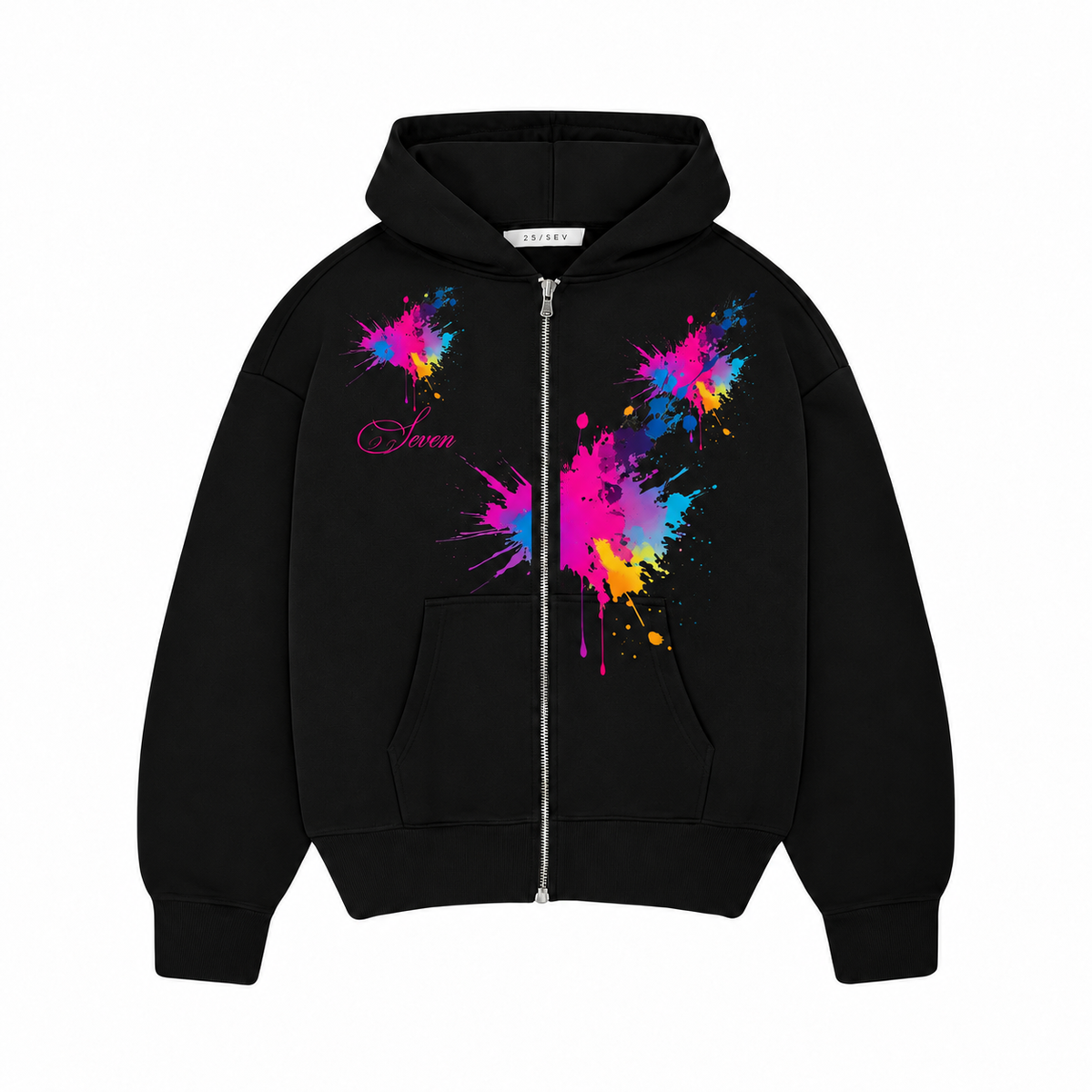 Color Zip-Hoodie