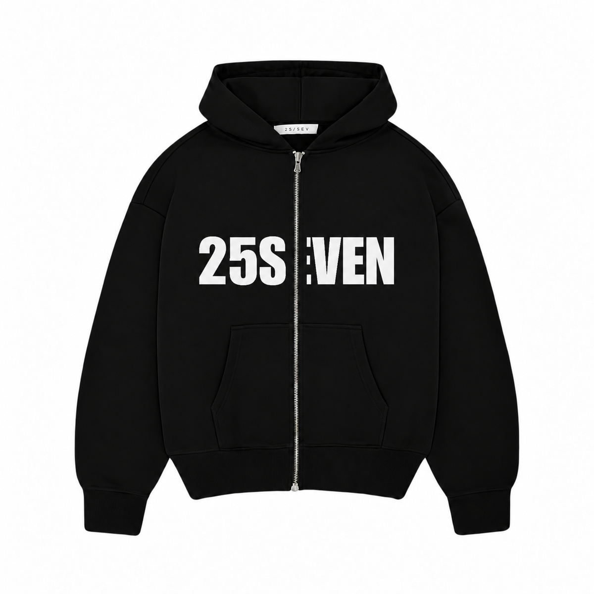 25SEVEN Oversized Zipper Hoodie
