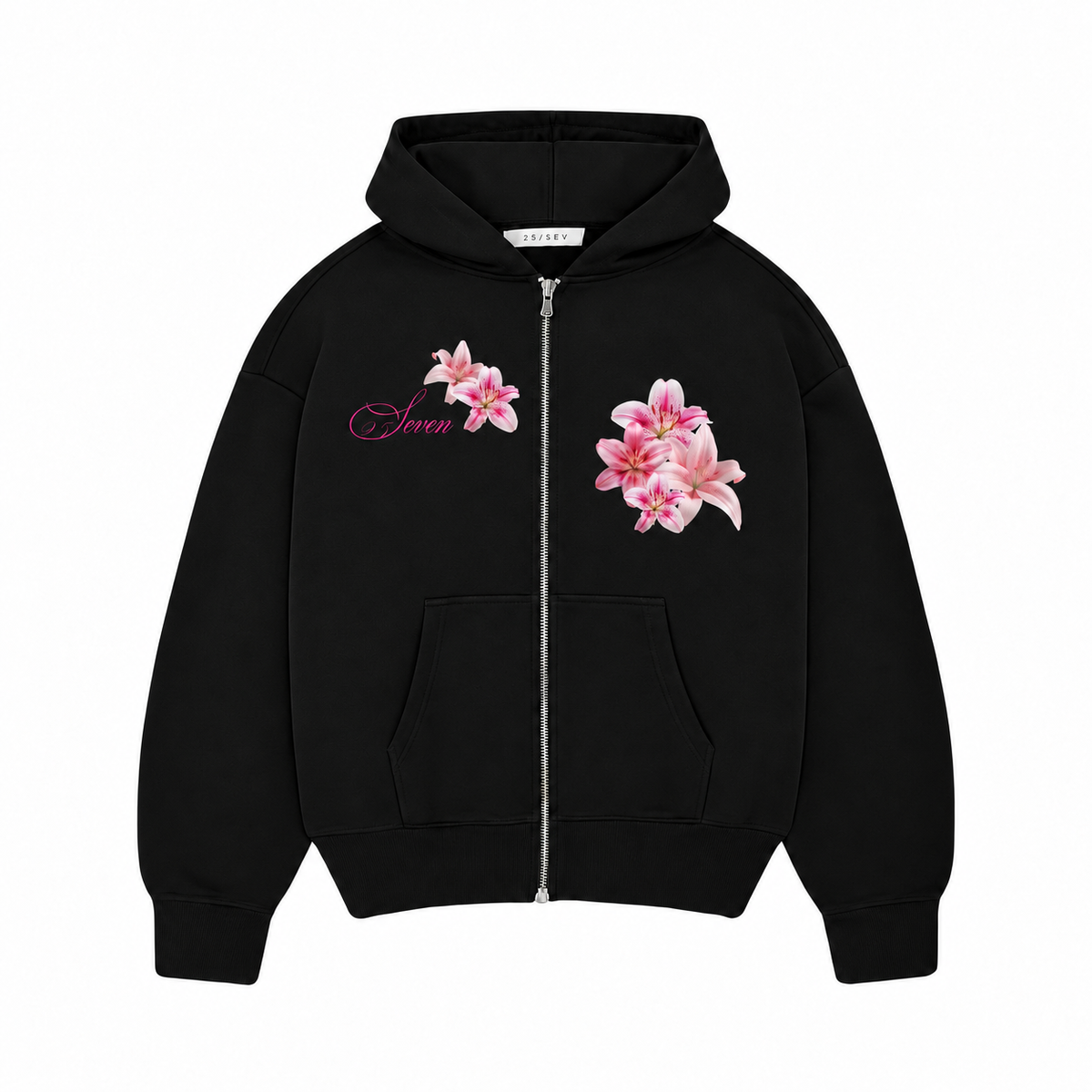 Secret Garden Oversize Zip-Hoodie