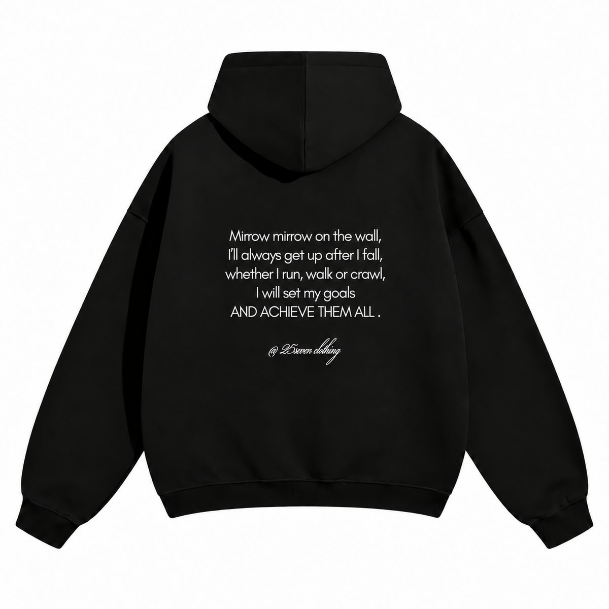 A little poetry... Oversize Hoodie